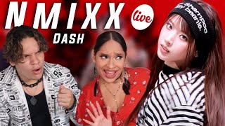 The Current Music Queens of KPOP Waleska amp Efra react to NMIXX  “DASH” its Live [upl. by Delfeena]