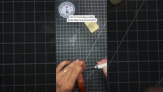 Part 2 of creating a molded leather holder for an Arccos Link Pro [upl. by Moon755]