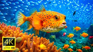 Marvel at Sea Animal in The Best 4K ULTRA HDR AquariumDive Into The Mesmerizing Underwater Realm [upl. by Annekim]