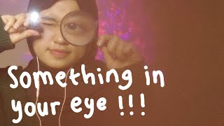 ASMR bersihin mata kamu  you got something in your eye [upl. by Eiramannod962]