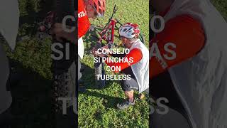 ¿Pinchazo con tubeless ciclismo mtb mountainbike bike tubeless [upl. by Naej]