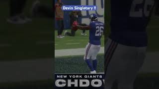 Devin Singletary  Clutch TD  New York Giants  madden25 [upl. by Pero356]