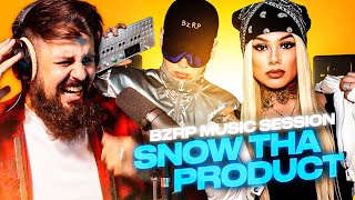 LA MEXICANA CON TREMENDO FLOW 🔥  REACCION a Snow Tha Product  BZRP Music Sessions 39 [upl. by Charlene]