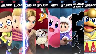 Super Smash Bros Ultimate  Battle 1685 Nickelodeon VS Fighters With Hammer [upl. by Karia]