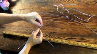 How to Make a Wire Person Armature An InDepth Tutorial by Sarafina Fiber Art [upl. by Ahsatan554]