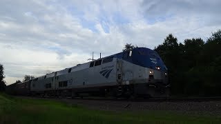 California Zephyr with Four Coaches at Agency Iowa [upl. by Screens]