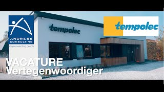 Vacature Vertegenwoordiger HVAC bij Tempolec [upl. by Ahsenev]