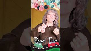 Road Trip learntosign language signwithme deafsign signoftheday asl roadtrip learntosign [upl. by Oileve]