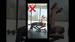 Get bigger triceps with this skull crusher tip menshealthmuscle [upl. by Jarietta550]