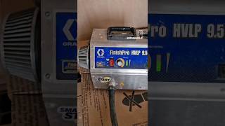 Graco 95 HVLP  Spraying MDF Doors Using Zinsser BIN Primer [upl. by Ellah]