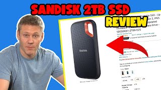 SanDisk 2TB Extreme Portable SSD  Honest Review [upl. by Diantha]