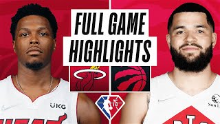 HEAT at RAPTORS  FULL GAME HIGHLIGHTS  April 3 2022 [upl. by Eteragram]