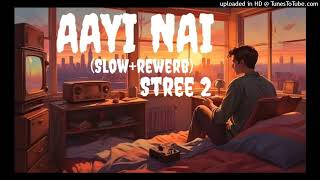 AAYI NAI SONG LOFI SLOWED REVERB STREE2 LOFIZE2W [upl. by Aelsel]