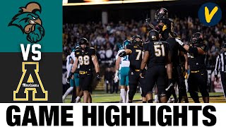 14 Coastal Carolina vs Appalachian State  College Football Highlights [upl. by Field]