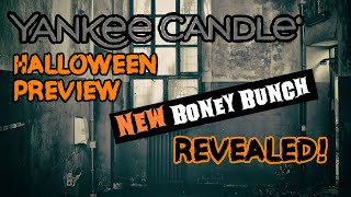 Yankee Candle Halloween Preview  BONEY BUNCH REVEALED  Halloween Candles [upl. by Norbel]