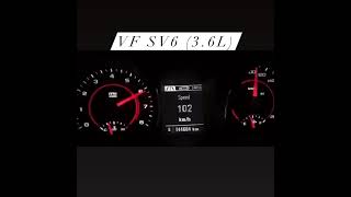 2014 VF Holden Commodore SV6 Acceleration [upl. by Nahguav603]