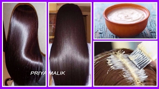 GET SHINY HAIRSILKY HAIR SOFT HAIR SMOOTH HAIR NATURALLY HOMEMADE HAIR MASK FOR DRY DAMAGED HAIR [upl. by Mossberg]