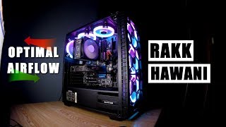 Rakk Hawani Case Optimal Airflow  Unboxing amp Review [upl. by Repsihw683]