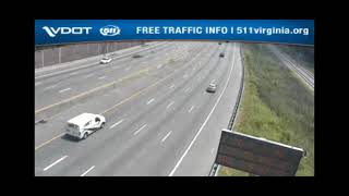 Pickup Truck Driver Loses Bed Load Of Trees In Norfolk VA [upl. by Gareth]