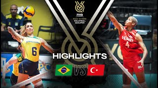 🇧🇷 BRA vs 🇹🇷 TUR  Highlights  Womens OQT 2023 [upl. by Asiilanna]