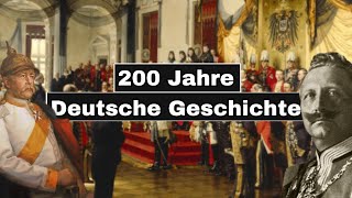 200 Jahre Deutsche Geschichte  Geschichte Abitur Zusammenfassung [upl. by Jeroma]