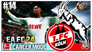 EA FC 24  Bundesliga Career Mode  14  First European Games  Late Game Winners [upl. by Adroj]