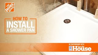 HOW TO INSTALL A SHOWER BASE DREAMLINE [upl. by Leoni]