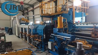 1000T Aluminium extrusion press machine line 20240709 [upl. by Yelyah]