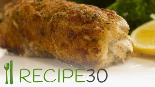 Make your own Chicken Cordon Bleu with crusty herb coating [upl. by Owades407]