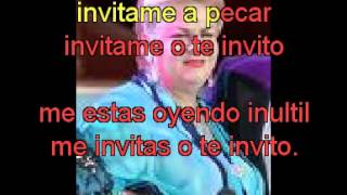 Paquita la del barrio invitame a pecar con letra [upl. by Fesoy630]