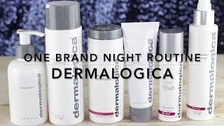 DERMALOGICA NIGHT TIME SKINCARE ROUTINE  DAILY SUPERFOLIANT REVIEW [upl. by Sedgewake]