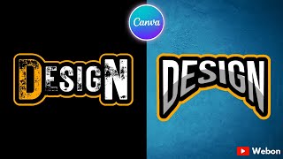 Esports and Gaming Logo Design Tutorial in Canva Create Your Own Unique Gaming Logo [upl. by Nosduj73]