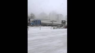 150 Car PileUp on Michigan Highway I94 [upl. by Matrona]