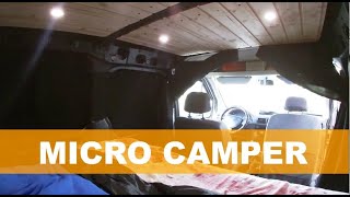 Roomtour  Micro Camper Ford Transit Connect SWB [upl. by Novia]