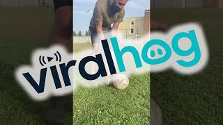 Daughter Plays Football For The First Time  ViralHog [upl. by Silvano]