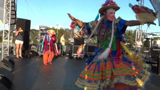 BAILE FOLKLORICO NICARAGUENSEEL VIEJO Y LA VIEJA BALLE FOLKLORICO INDIGO MIAMI EXPONICA [upl. by Ainekahs785]