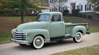 1951 Chevy 5 Window Pickup Truck FOR SALE SOLD [upl. by Ayotel]