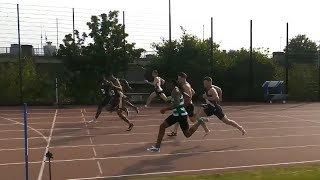 Israel Olatunde Smashes 100m Irish National Record in Stratford [upl. by Dibru]