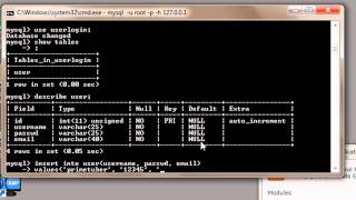 MySQL Tutorial for Beginners  2  Adding Data to Tables in a Database [upl. by Rudolph]