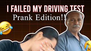 They Thought I Failed My Driving Test  Funny Prank Vlog [upl. by Raoul]