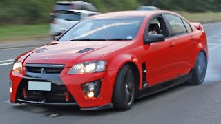 Vauxhall VXR8 Leaving a Car Meet [upl. by Torrin366]