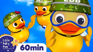 Six Little Ducks More Nursery Rhymes and Kids Songs  Little Baby Bum [upl. by Annovoj]