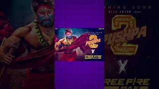 Pushpa ke sath collaboration garena free fire India freefire video song [upl. by Hsirt160]