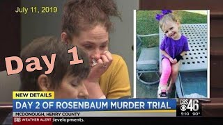 Jennifer amp Joseph Rosenbaum Trial  2015 Death  Foster Child Laila Daniel Had Bruising quotAll Overquot [upl. by Mitzl]