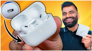 Apple Airpods Pro 2nd Gen with USBC Unboxing amp First Look 🔥🔥🔥 [upl. by Dowski975]