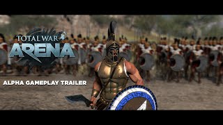 Total War ARENA  Alpha Gameplay Trailer [upl. by Atilemrac]