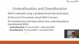 Overallocated or underallocated manufacturing overhead [upl. by Reave]