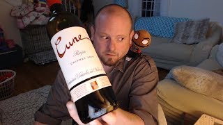 Wine Review Cune Rioja Crianza 2016  TheWineStalkernet [upl. by Eca]