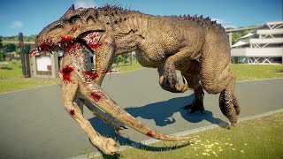 Indominus Rex Epic Hunting  Jurassic World Evolution 2 [upl. by Bolling]