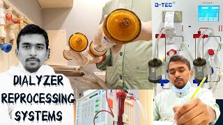 Dialyzer Reprocessing Systems। Hemo Dialysis। Dr NK BD। New Video।BSHL [upl. by Doug]